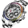 2021 Pagani Design Automatic Watch 40mm 남성 기계식 골격 시계 스테인레스 스틸 방수 패션 비즈니스 relogio mascul2316