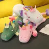 1pc 60-170CM Lovely Large Lying Soft Unicorn Toys Stuffed Animal Plush Toys Cute Unicorn Horse Doll Kids Doll for girl Gift 240123