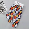 Trousers Fashion Baby Girl Boy Houndstooth Pant Summer Infant Toddler Child Harem Cartoon Print Breathable Clothes 1-10Y