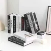 Other Table Decoration Accessories Luxury Fake Books Model Simulation Ornaments for Home DecorCoffee Living Room Fashion Photo Prop YQ240129