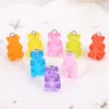 32pcs resin gummy candy necklace charms very cute keychain pendant necklace pendant for DIY decoration284K