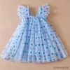 Girl's Dresses Baby Summer Dresses for Girls Fashion Toddler Kids Clothes Sling Beach Princess Dress with Butterfly Wings Birthday Party Outfit