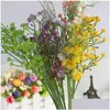 Decorative Flowers Wreaths Home Arts And Crafts Bouquet Of High-Grade Artificial All Over Babysbreath Emators Plants Wreaths1821 D Dhhvt