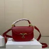 Luxuriöse Designer-Tasche, hochwertige Handtasche für Damen, modisches Metall, klassische Umhängetasche, mehrere Farben, einfarbig, weiches Leder, neues Modell 2024