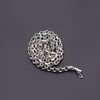 4mm 5mm Solid 925 Sterling Silver Necklace Chain Men Women Jewelry gift A50041320G