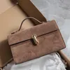 Nicho italiano flip bolsa de couro de bezerro camurça um ombro crossbody bolsa de couro genuíno pequeno saco quadrado para mulher