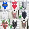 Badeanzug Damen Badeanzüge Klassischer Briefdruck Einteilige Badebekleidung Charmanter Biquini Strand Damen Designer Badeanzug Mode Bikinis