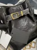 Kuh Leder Shouder Taschen für Frauen Koreanische Mode Eimer Unterarm Tasche Herbst Echtes Leder Umhängetasche Bolsas 240118