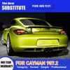 CAR 액세서리 Porsche Cayman 987.2 Boxster Led Tail Light 09-13 Dynamic Streamer Turn Signal Brake Light를위한 Taillight Assembly