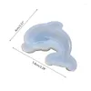 Baking Moulds Crystal Epoxy Resin Mold Dolphin Pendant Casting Silicone Mould DIY Crafts Jewellry Making Tools Drop