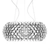 펜던트 램프 Foscarini Caboche 조명 현대 아크릴 RS7 식당 명확한 금 램프 홈 장식 부엌 실내 조명 244S