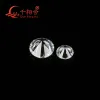Perles 0,10,5ct 3mm5mm D couleur blanche VS1 clarté forme ronde HPHT laboratoire créé diamant artificiel pierre en vrac pour la fabrication de bijoux