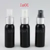 30ml x 50 vazio preto névoa spray garrafa de plástico mini pulverizador garrafas de viagem para homens recipiente recarregável garrafas perfumista lata svvel