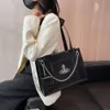 Viviennes Westwoods Bag Womens Womens عالية السعة الاتجاه على الكتف الإبط واحد حقيبة التنقل لحفاز حقيبة