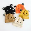 Berets Baby Wool Hat Autumn And Winter Boys Girls Knitted Frog Super Cute Warm