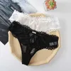 Other Panties Sexy Lace G-strings Luxury Women Exotic Briefs T-pants Female Hollow Thongs Underwear Transparent Lingerie Black White YQ240130