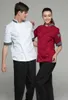 Others Apparel Unisex Chef Jacket Men Women Cook Coat Black Restaurant Uniform Hotel Kitchen Pastry Clothes Waiter Wear