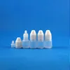 100pcs 2ml LDPE PE -Plastik -Tropfenflaschen mit Manpen -Proof -Kappenspitzen sicherer Dampf e Saft quetschable kostenloser Versand Rhchu kvdml