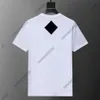 24SS 유럽 남성 디자이너 티 티 셔츠 남성 대형 문자 프린트 T 셔츠 짧은 소매 tshirt 면화 여성 블랙 흰색 m-xxxl
