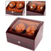 Professionele 4 Slot Automatische Watch Winder Case Mechanisch Horloge Draaien Box 100-240V Horloge Reparatie Tool voor Watchmaker1318M