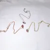 Designer Kendras Scotts Schmuck k Temperament Elisa Elliptisch Geometrisch Wasser Sieben Farben Muschel Halskette für Damenschmuck Einfaches und farbenfrohes Muschelschlüsselbein