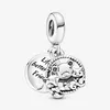 Yeni Varış% 100 925 STERLING Gümüş Bear Fox Sincap Dangle Cazibesi Fit Orijinal Avrupa Tılsım Bilezik Mücevher Access3031