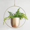 Métal suspendu Pot de fleur plante cintre chaîne suspendus planteur panier fleur Vase porte-plante maison jardin balcon décoration C01251968