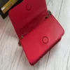 Tutta la moda Borse a tracolla da donna Borsa a cuore amore Mini catena con patta Borsa a tracolla in pelle trapuntata236K