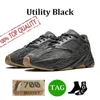 Designer 700 Shoes V2 V3 Solid Grey Alvah Azael Fade Salt Hi-Res Red Blue Vanta Utility Black Mnvn Laceless Fade Carbon Kyanite Runners Män kvinnor Sporttränare Sneakers