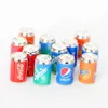 Inne akcesoria do dekoracji stołowej 3PCS Mini Cola Soda Drink Can Model Ornament Dollhouse 1 12 Symulacja butelki miniaturowej