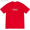 T-shirts pour hommes Summer Mens Designer T-shirt Marques de mode Femmes Tees en vrac Couples de luxe Street Hip Hop T-shirt à manches courtes 7 couleurs Taille S-XL Q240130