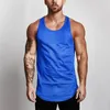 Tanktops voor heren Muscleguys Mesh Fitnesskleding 2024 Zomer Spiervest Sportscholen Stringer Tanktop Canottiere Bodybuiding Mouwloos