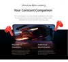 オリジナルの公式Realme Buds T100イヤホンBluetooth 5.3 Super-low 88ms Latency ai nioseキャンセルIPX5ワイヤレスヘッドフォン