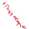 Dekorativa blommor Simulerade pepparspetthänge Farmhouse Restaurant Wall Decoration (Big Red Pepper) 1 Chili