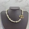 14 stili di perle catena collana con ciondolo di diamanti designer per le donne nuovo prodotto eleganti collane di perle collana donna moda selvaggia E289m