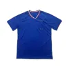 2024 Franska fulla uppsättningar franska fotbollströjor Benzema Giroud Mbappe Griezmann Saliba Pavard Kante Maillot de Foot Equipe Maillots Kids Kit Football Shirt