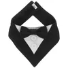 Vestuário para cães Pet Bib Scarfs Bow Ties para cães Neckwear Triangular Puppy Suit Collar Saliva Toalha