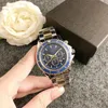 Zegarek marki dla mężczyzny Three Eyes Lady Designer Watch All Stagle Stal Business 38 mm Business z pudełkiem ruch auto