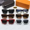 Designer-Sonnenbrille mit Buchstaben, für Herren, quadratisch, für Damen, Seniorenbrille, Adumbral, Outdoor-Fahrbrille