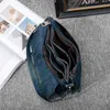 Axelväskor Summer Soulder for Women Luxury Designer and Bag Purs 2023 Ny in Casual Style Denim Material Business Square Sling Bagqwertyui879