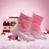 Laarzen Meisjes Roze Kinderen Snowboot Winter Warm Bont Antislip Kinderen Voor Schoenen