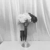 Vase à fleurs en forme de cylindre de mariage en métal, centres de table décoratifs, centres de table de mariage, décorations de table, centre de table à fleurs pour mariage