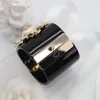 Pulseras de cristal de moda romántica, brazalete con diseño de flores, accesorio de joyería, regalo de aniversario