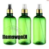 300PCS/LOT-500ML Spray Gouden Pompfles, Groene Plastic Cosmetische Container, Lege Parfum Sub-bottelen Met Mist Atomizergoods Tplum