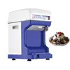 Commercial Snowflake Ice Shaver rostfritt stål Ice Crusher Machine Electric Rakad Ice Machine 220V