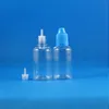 100 Sets/partij 30 ml PET Plastic Druppelflesjes Kindveilige Lange Dunne Tip e Vloeistof Damp Vapt Sap e-vloeistof 30 ml Ffafp Pcouv