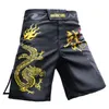 MMA Dragon Warrior Sports Fighting TrainingShorts Jujutsuクイックドライドラブルフィットネスコンペティ