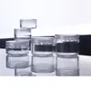 20pcs Plastic Cream Jar Cosmetic Pots Container Refillable Clear Daily Use Eyeshadow Storage Box for Glitters 3g 5g 10g 15g 20g Hqjix