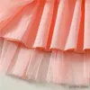 Robes de fille Enfant Filles Princesse Robe Bébé Papillon Ailes Tulle Costume Enfants Été Sans Manches Sangle Robes Fête D'anniversaire Nouveau-Né