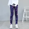 Spodnie dziewczęta dla dziewcząt Legginsy do Outdoor Travel Ubrania Spodnie Student Casual Wear Configoncjonalny stylowy druk